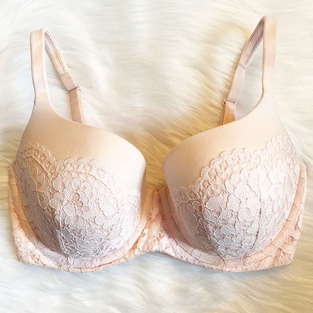 VS BODY BY VICTORIA LINED DEMI BRA SIZE 34DDD